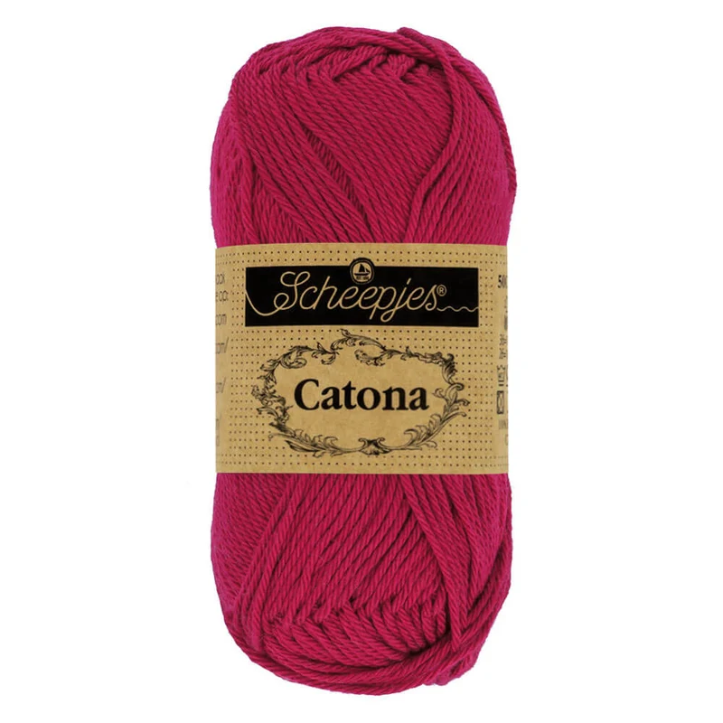 Scheepjes Catona 25 g 192 Scarlet