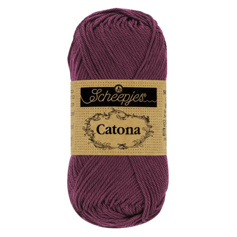 Scheepjes Catona 25 g 394 Shadow Purple