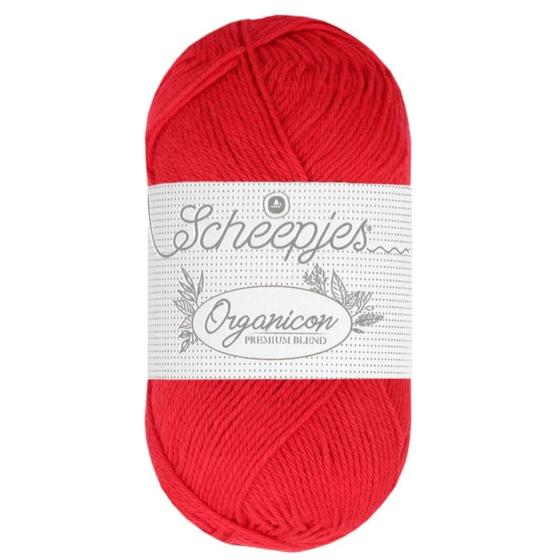 Scheepjes Organicon 244 Red Rose