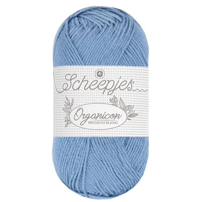Scheepjes Organicon 254 Stahlblau