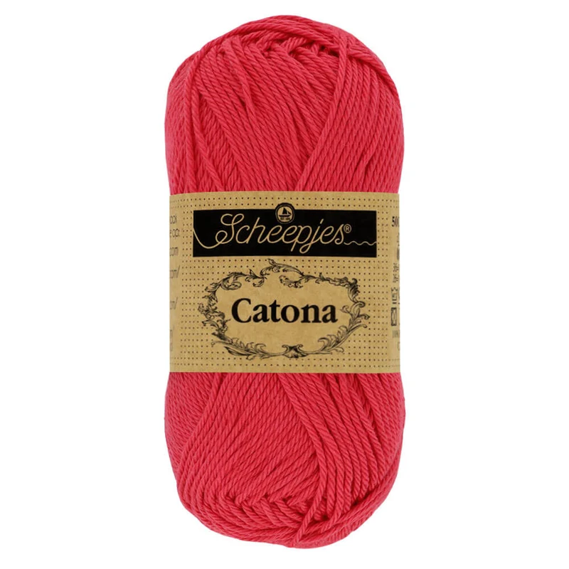 Scheepjes Catona 25 g 516 Candy Apple