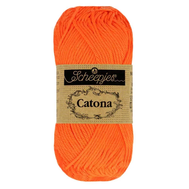 Scheepjes Catona 25 g 603 Neonorange