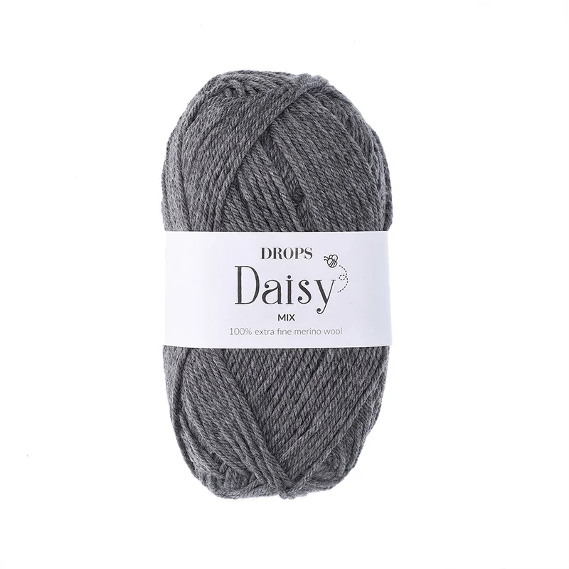 Drops Daisy Mix 005 Mittelgrau