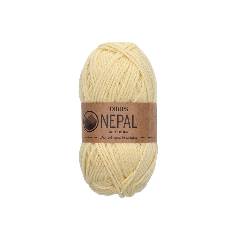 DROPS Nepal Uni Colour 8919 Limonade