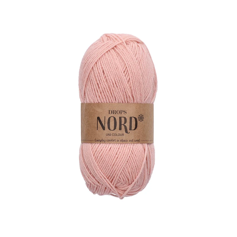 DROPS Nord Uni Colour 27 Helles Pfirsich
