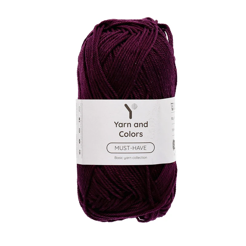 Yarn and Colors Must-have 134 Aubergine