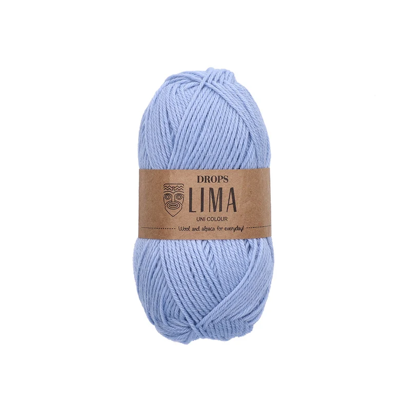 DROPS Lima Uni 9027 Hellblau