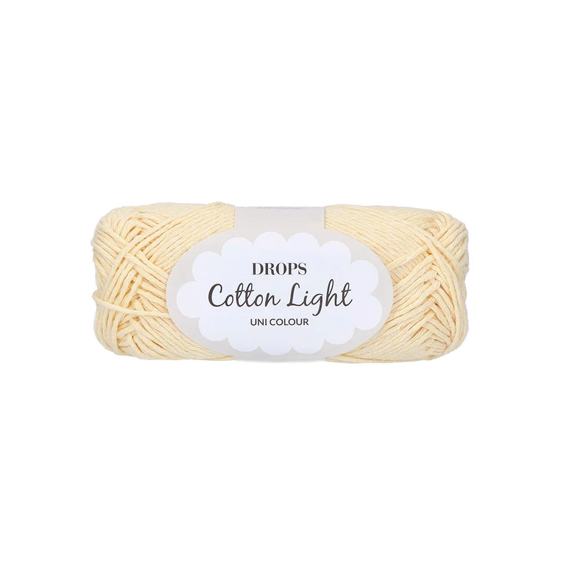 DROPS Cotton Light Uni Colour 042 Vanille