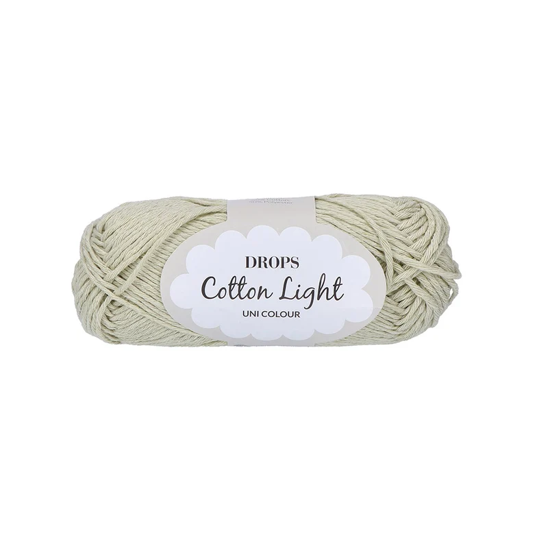 DROPS Cotton Light Uni Colour 043 Hell-Salbei
