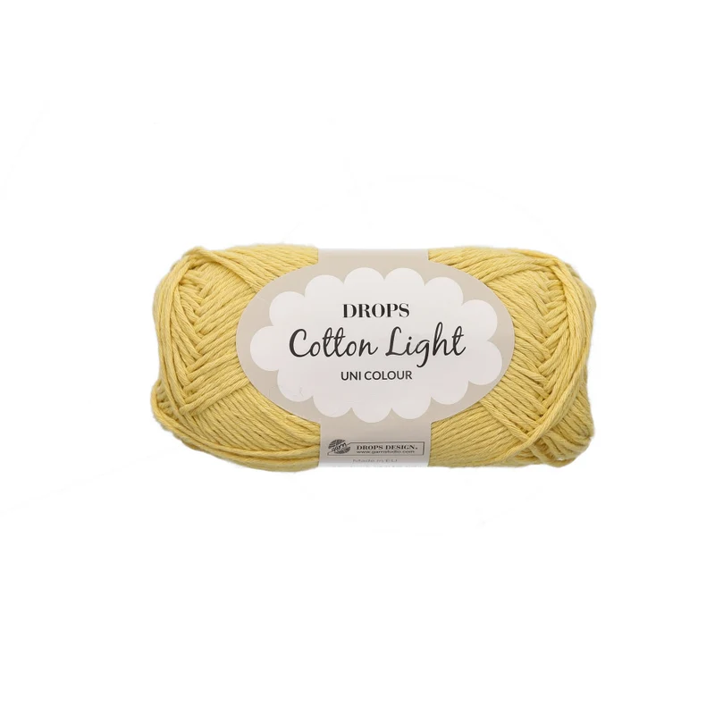 DROPS Cotton Light Uni Colour 055 Zitrone