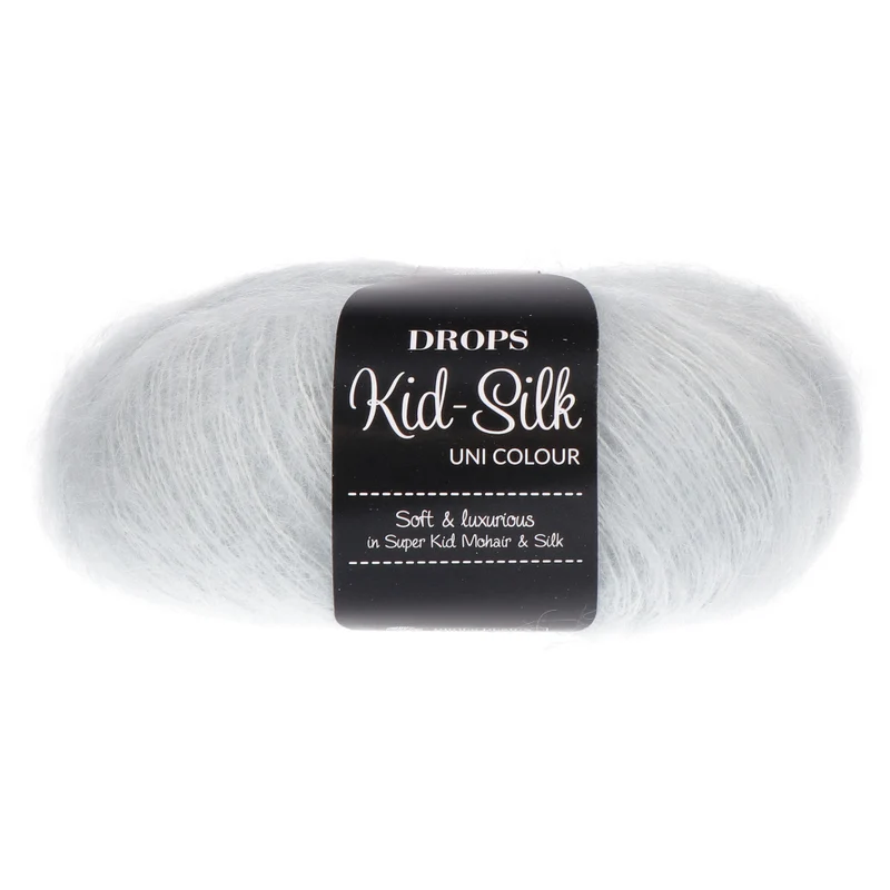 DROPS Kid-Silk Uni Colour 059 Eiskristall
