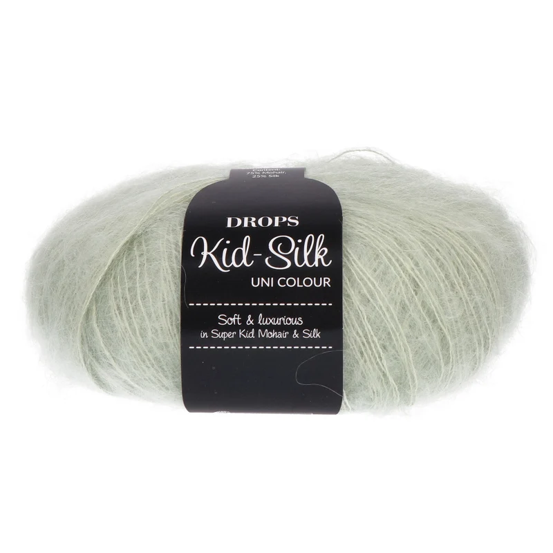 DROPS Kid-Silk Uni Colour 060 Pfefferminz
