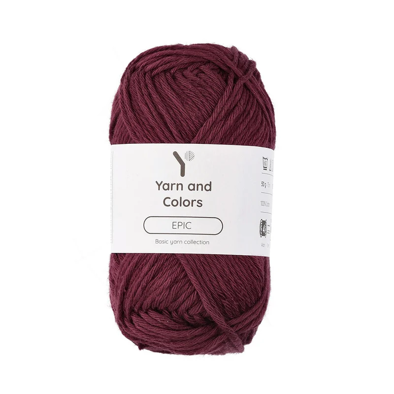 Yarn and Colors Epic 132 Burgund