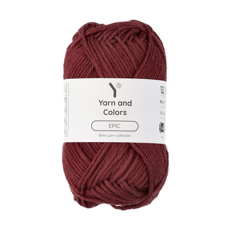 Yarn and Colors Epic 131 Merlot