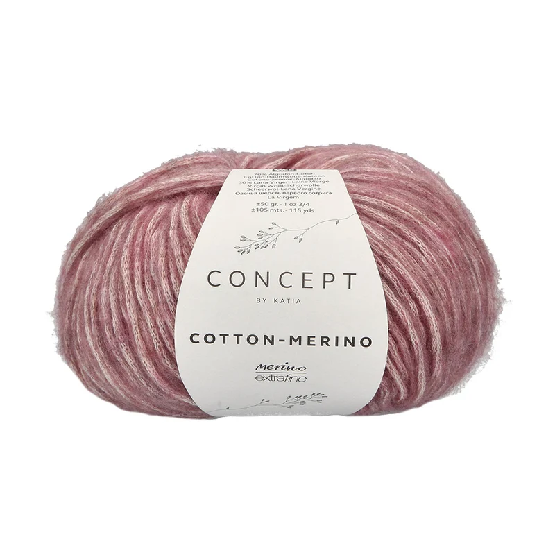 Katia Cotton-Merino 143 Pastellviolett