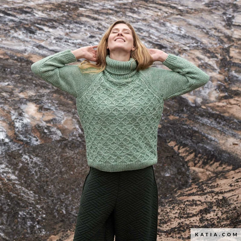 Katia Cotton-Merino 143 Pastellviolett