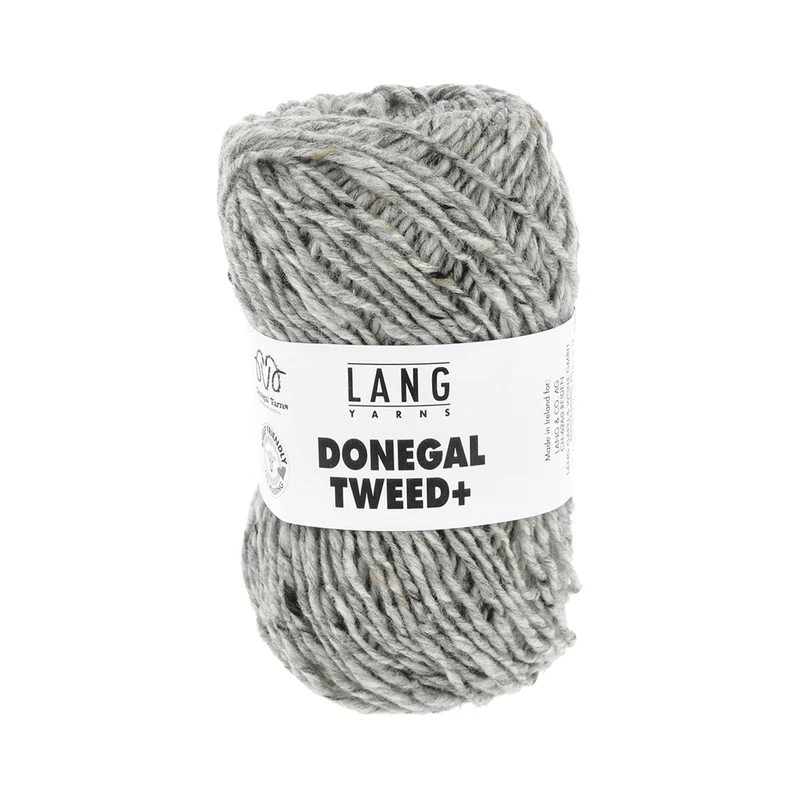 Lang Yarns Donegal Tweed+ 023 Hellgrau