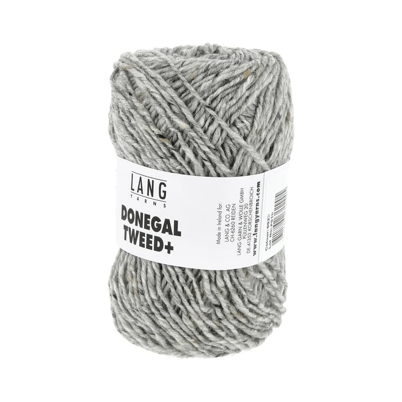 Lang Yarns Donegal Tweed+ 023 Hellgrau