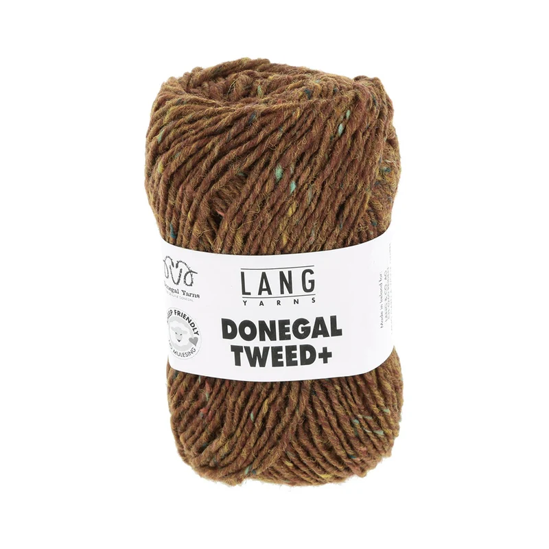 Lang Yarns Donegal Tweed+ 015 Kupfer