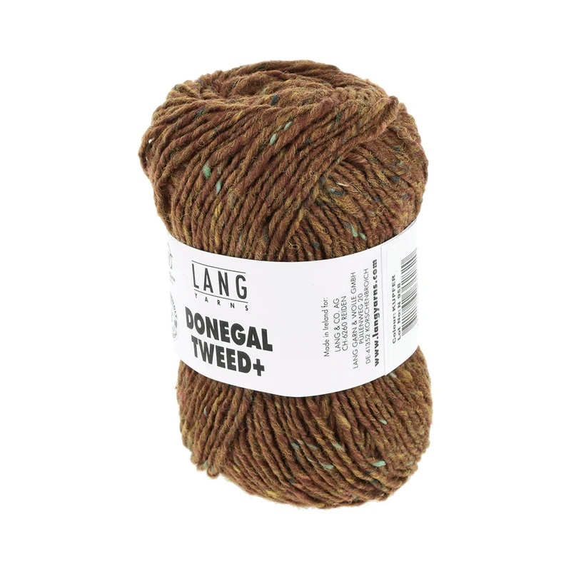 Lang Yarns Donegal Tweed+ 015 Kupfer