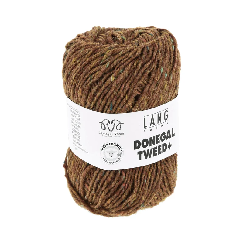 Lang Yarns Donegal Tweed+ 015 Kupfer