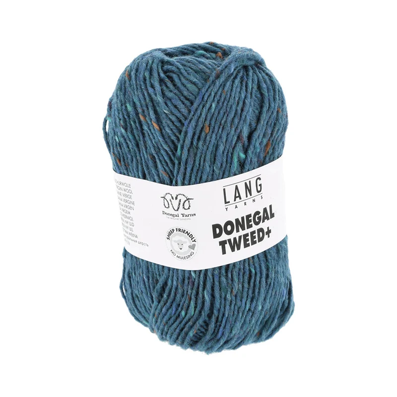 Lang Yarns Donegal Tweed+ 074 Atlantic