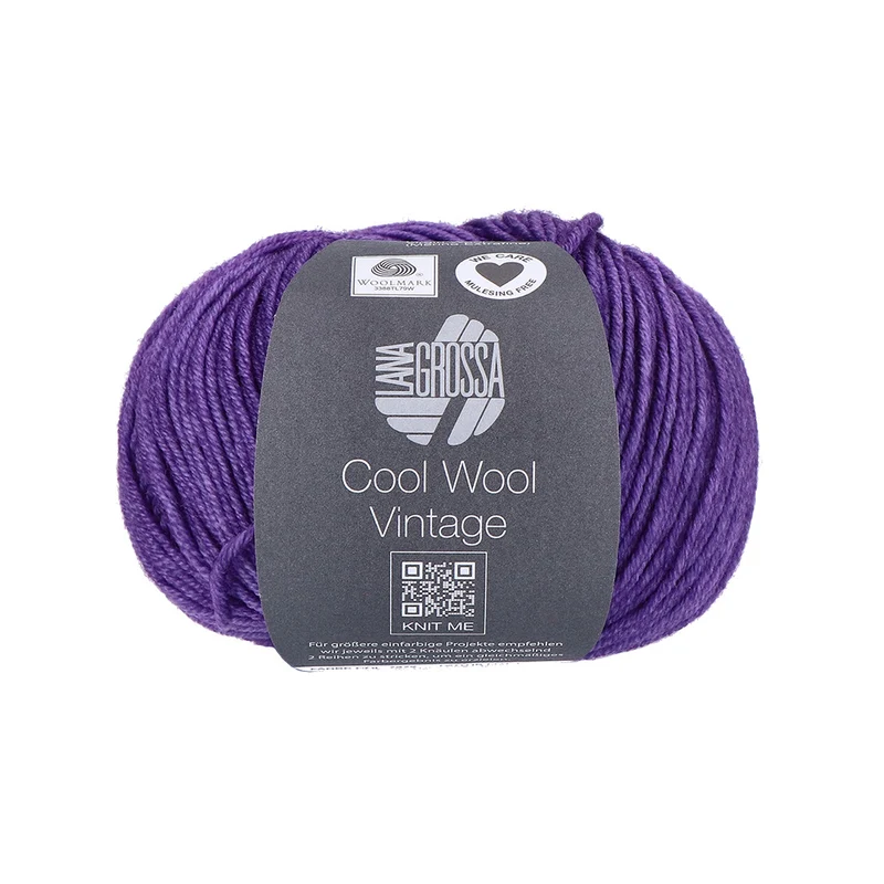 Lana Grossa Cool Wool Vintage 7372 Violett
