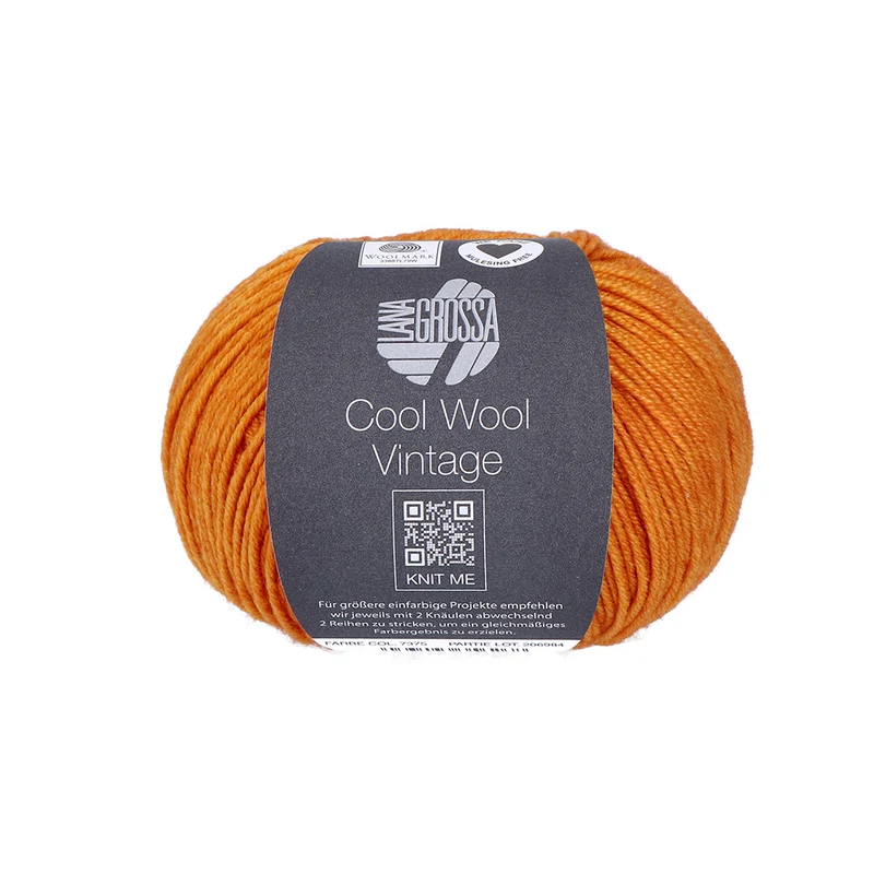 Lana Grossa Cool Wool Vintage 7375 Orange