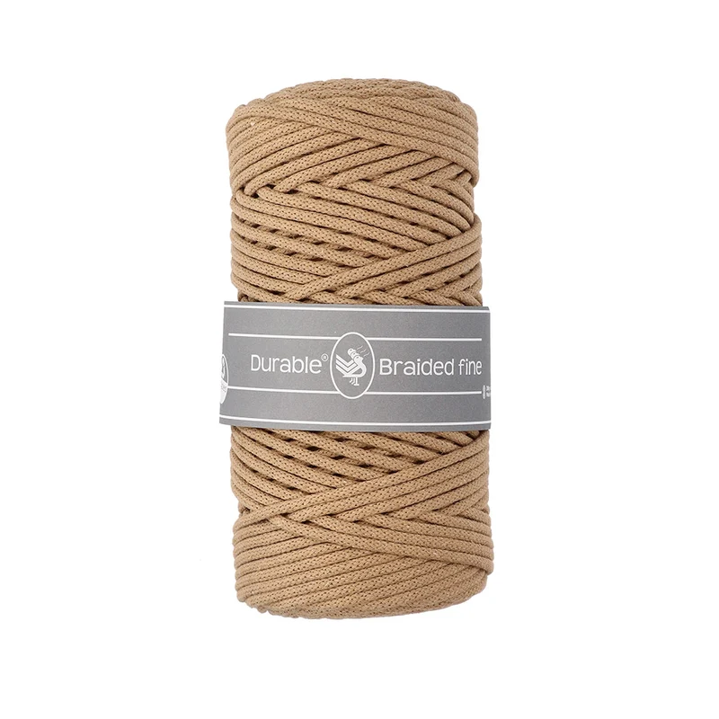 Durable, geflochtene Schnur „Fine 2224“ mit Bernsteinsteinen, 100 m x 3 mm