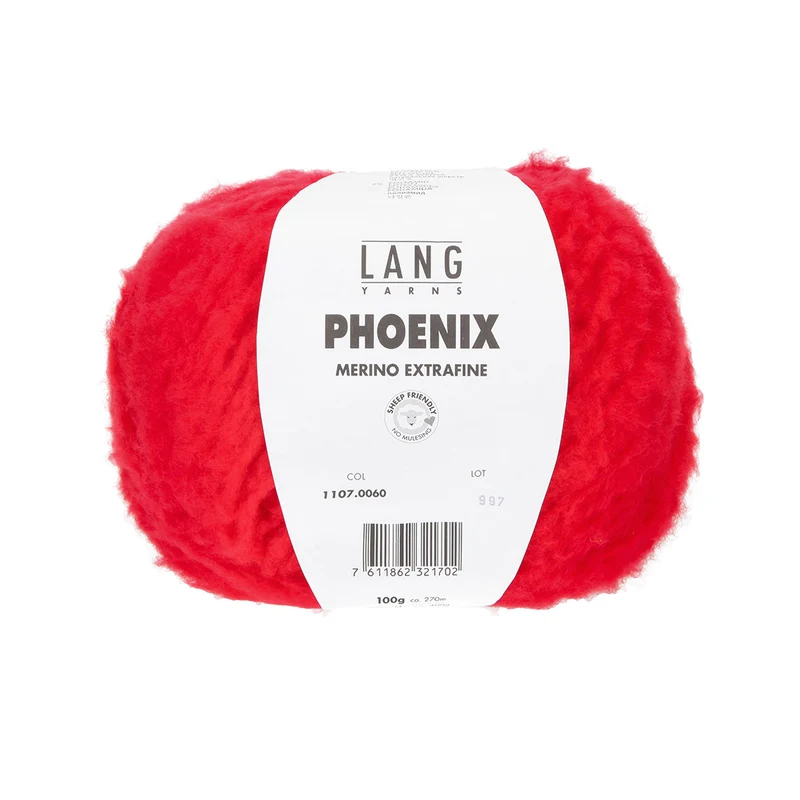 Lang Yarns Phoenix 060 Rot