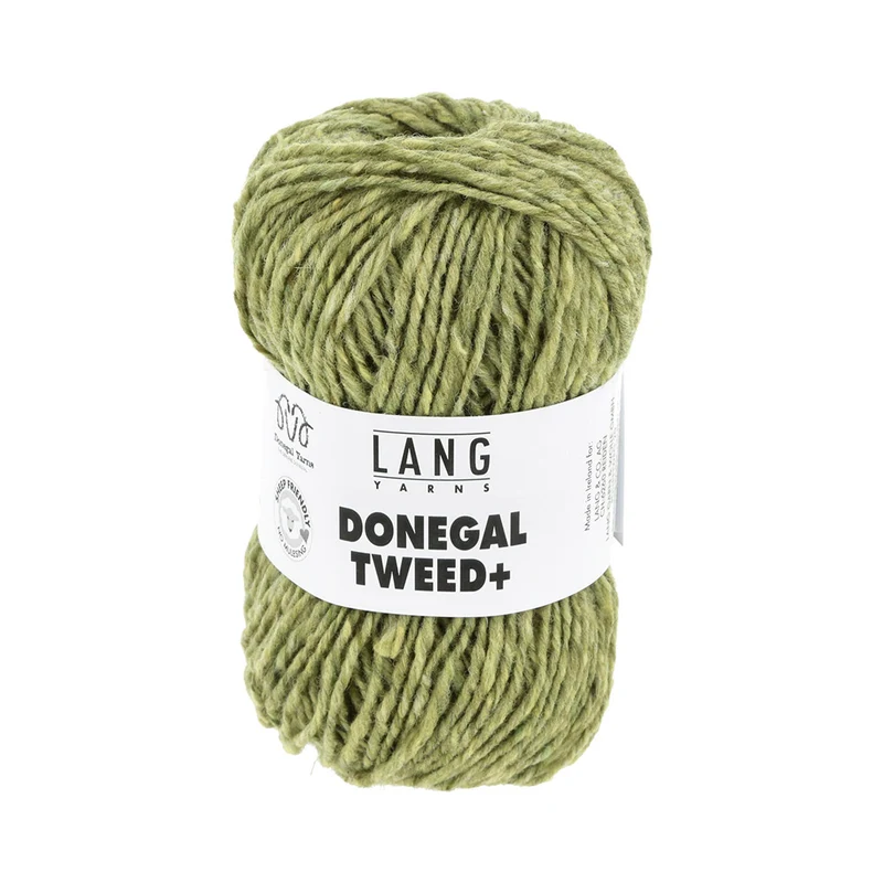 Lang Yarns Donegal Tweed+ 016 Hellgrün