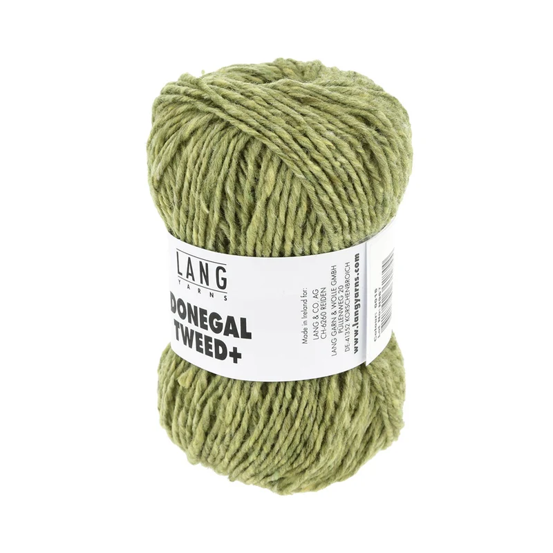 Lang Yarns Donegal Tweed+ 016 Hellgrün