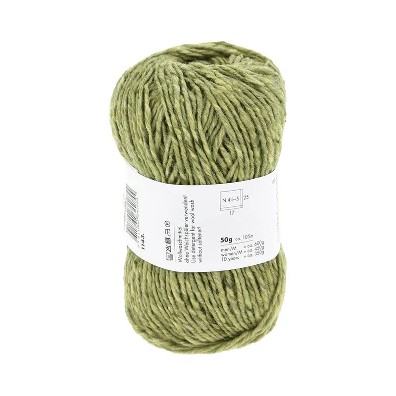 Lang Yarns Donegal Tweed+ 016 Hellgrün