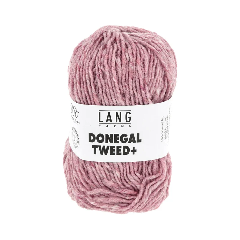 Lang Yarns Donegal Tweed+ 009 Rosa