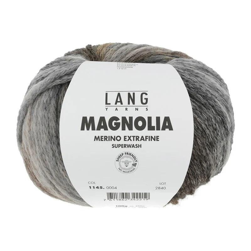Lang Yarns Magnolia 004 Braun/Beige/Grau