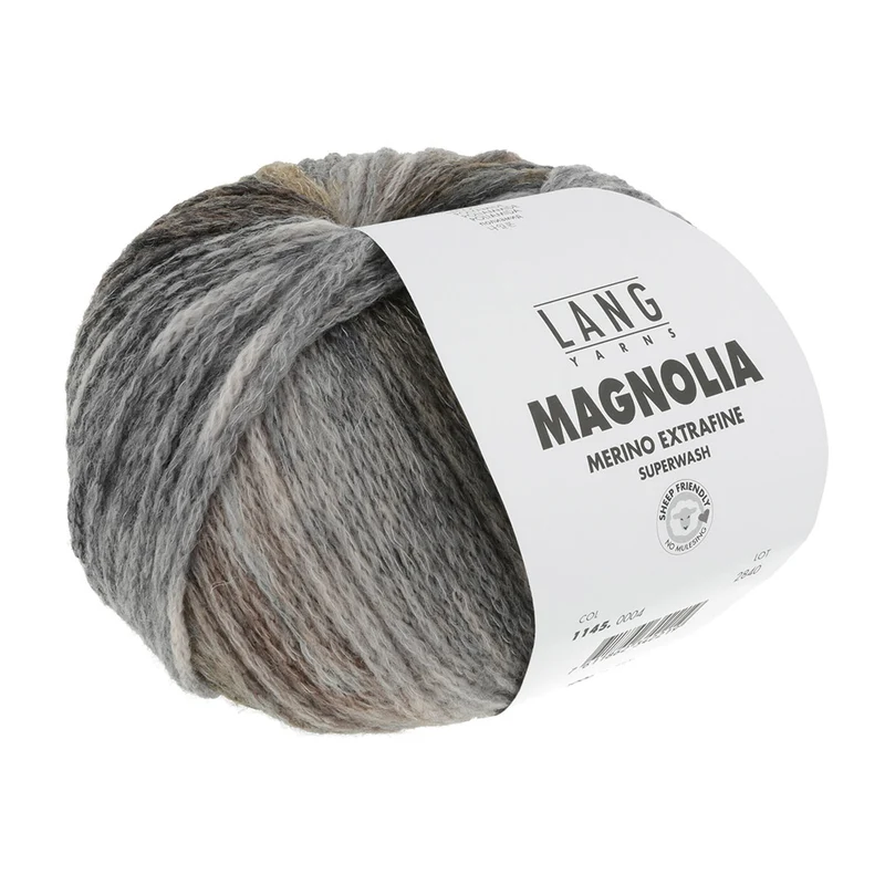 Lang Yarns Magnolia 004 Braun/Beige/Grau