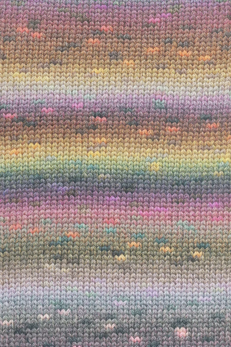 Lang Yarns Magnolia 001 Senfgelb/Grau/Fuchsia