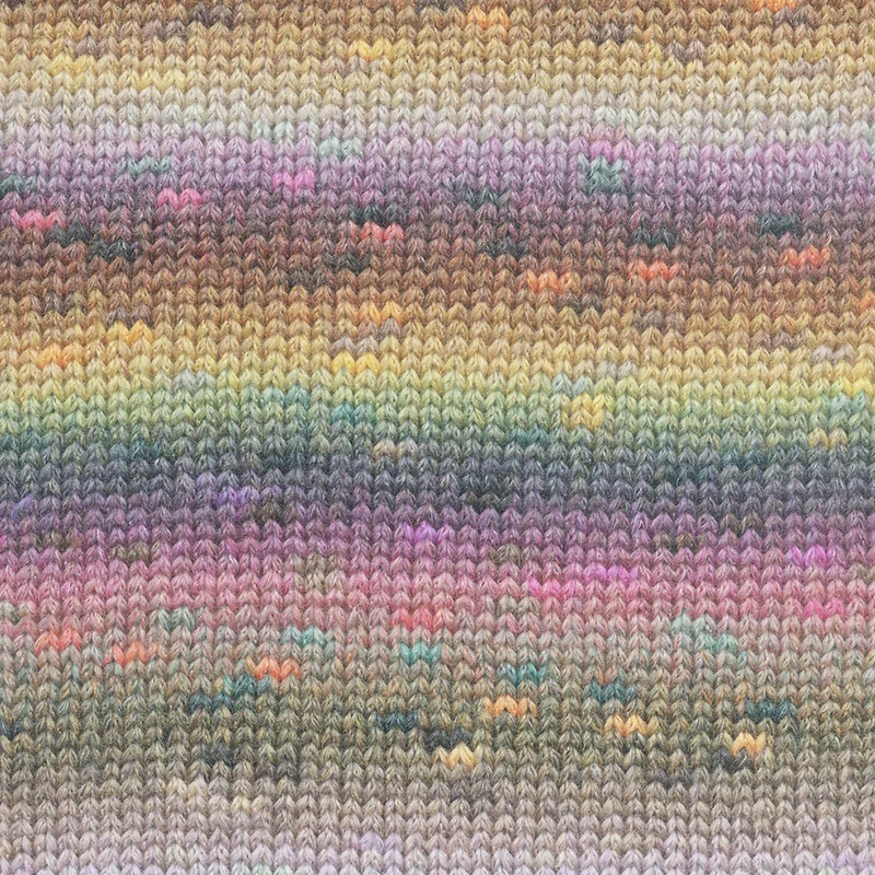 Lang Yarns Magnolia 001 Senfgelb/Grau/Fuchsia