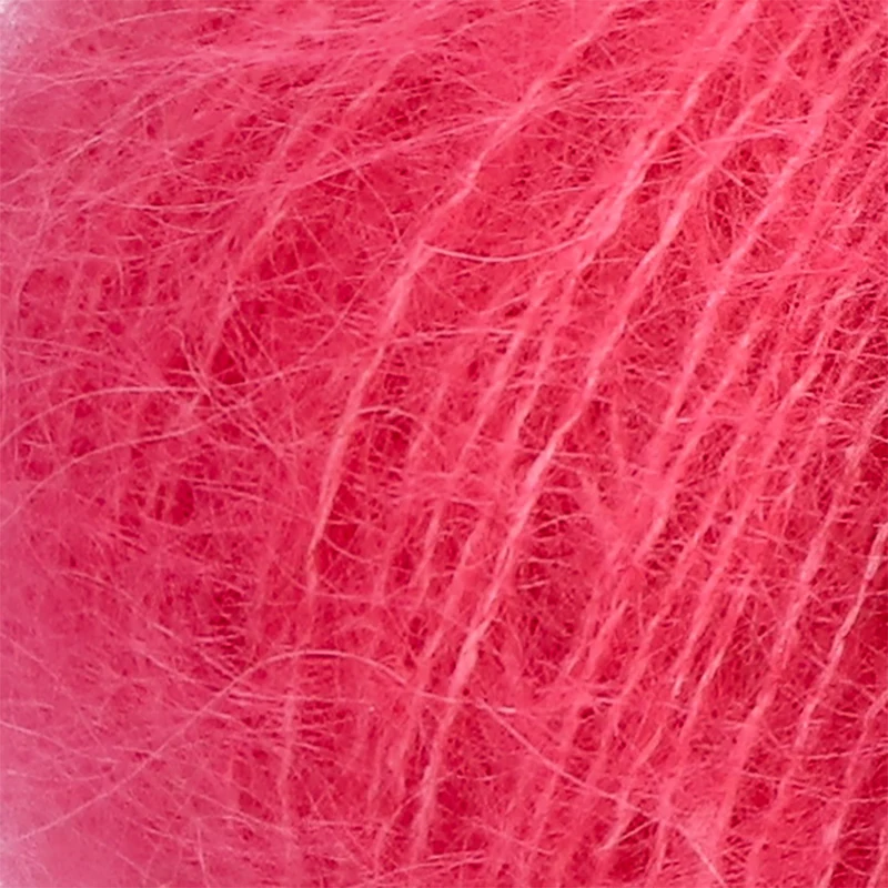 Lana Grossa Silkhair 198 Bonbonrot Rot