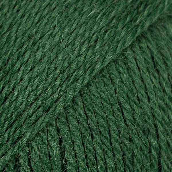 DROPS Alpaka Uni Colour 9032 Dunkles Efeu