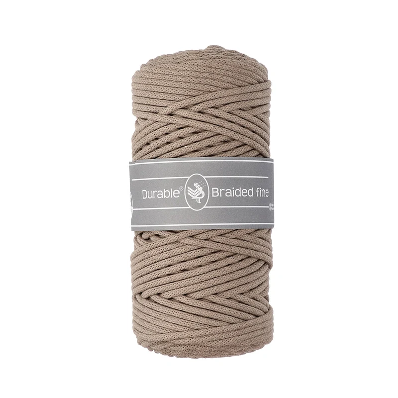Durable Braided Fine 343 Warm Taupe 100 m x 3 mm