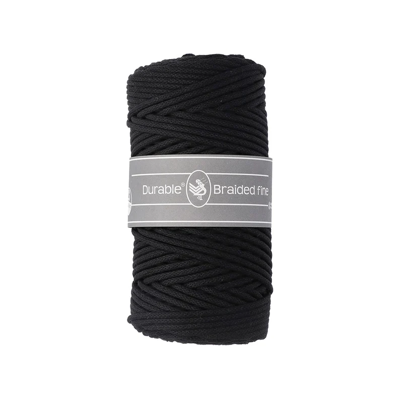 Durable Braided Fine 325 Schwarz 100 m x 3 mm