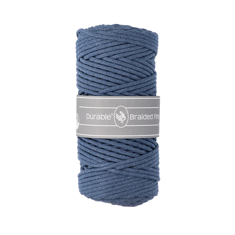 Durable, fein geflochtene Jeans-Schnur 370, 100 m x 3 mm