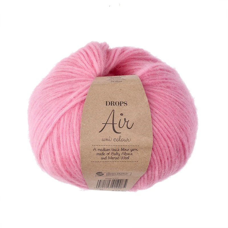 DROPS Air Uni Colour 053 Erdbeereis