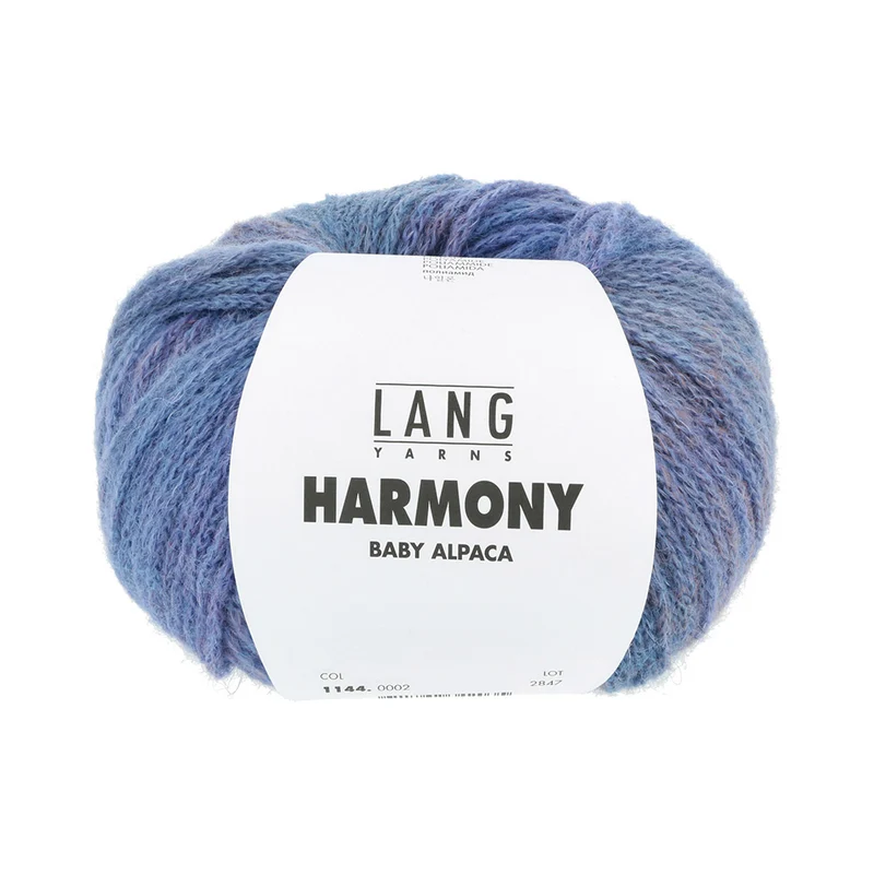 Lang Yarns Harmony 002 Blau/Violett