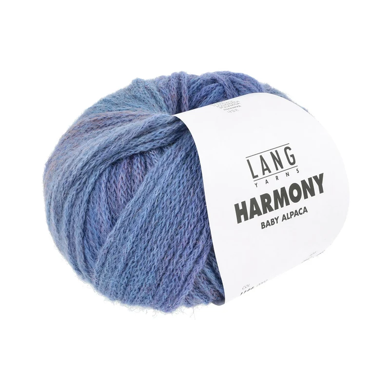 Lang Yarns Harmony 002 Blau/Violett