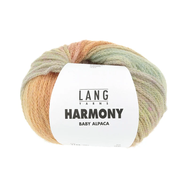 Lang Yarns Harmony 001 Gelb/Rosa