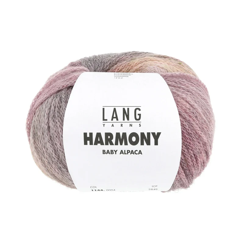 Lang Yarns Harmony 004 Rosa/Flieder
