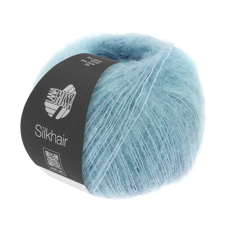 Lana Grossa Silkhair 201 Hellblau