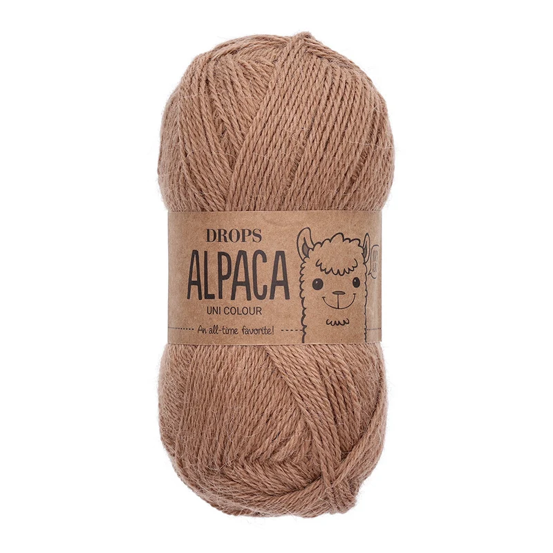 DROPS Alpaka Uni Colour 9031 Mandel